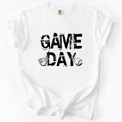 Game day Comfort Colors® unisex baseball graphic t-shirt