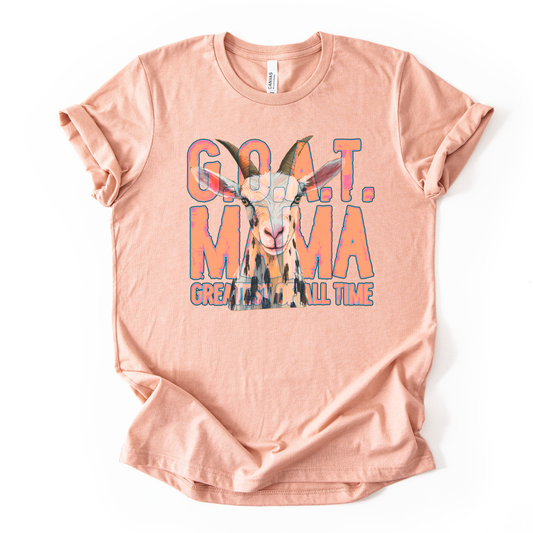 GOAT Mama Funny Graphic Tee | Spring 2026