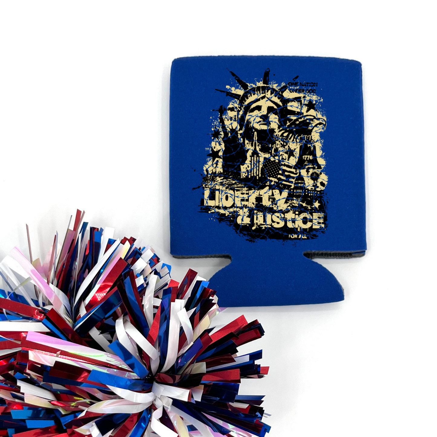 Fourth of July Can Cooler | Liberty Justice | Giveaways