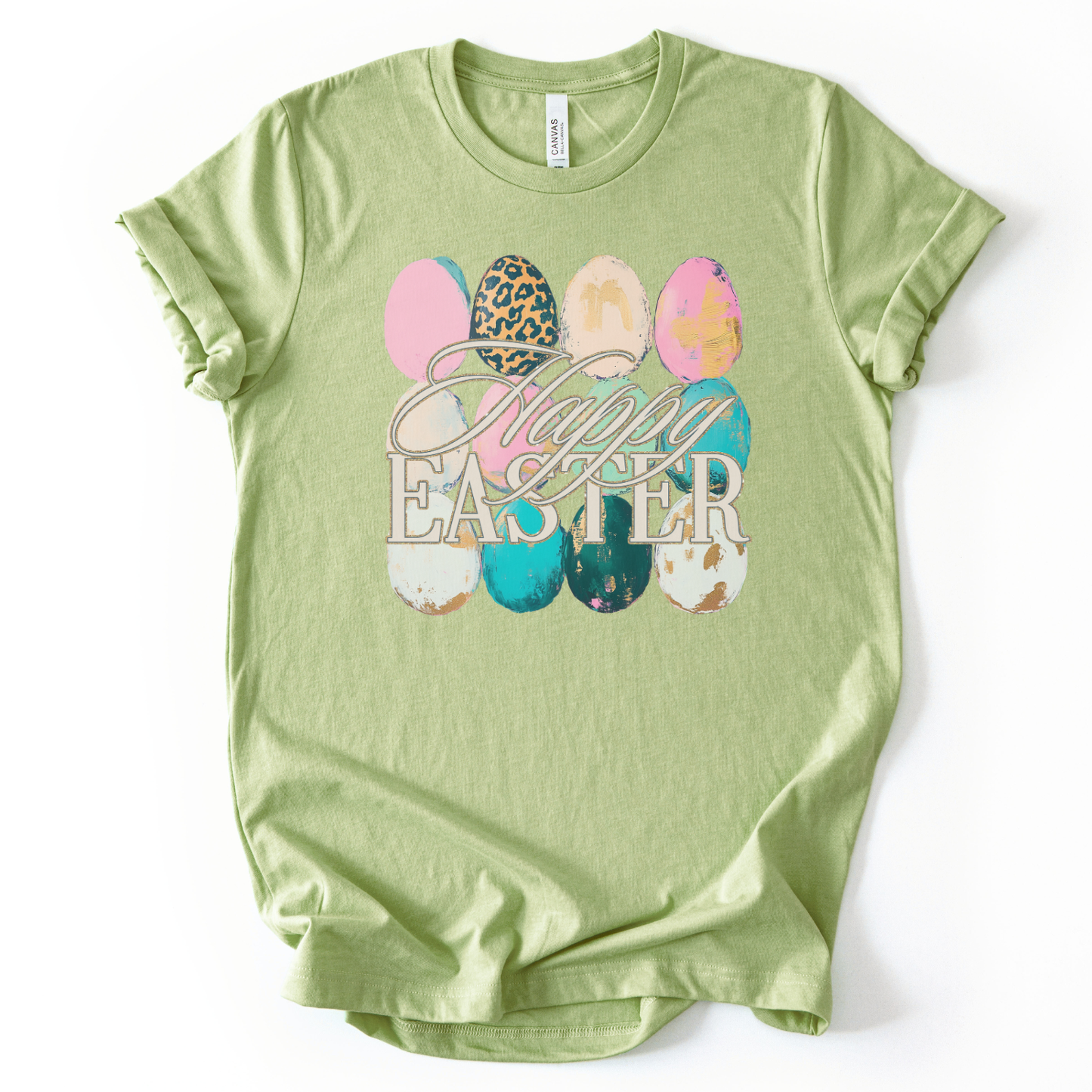 Easter Eggs Graphic Tee | Happy Easter | Womens Spring 2026