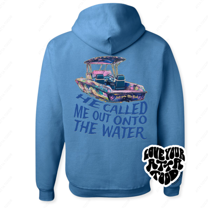 Boat Graphic Hoodie | Christian Bible Verse | Coastal