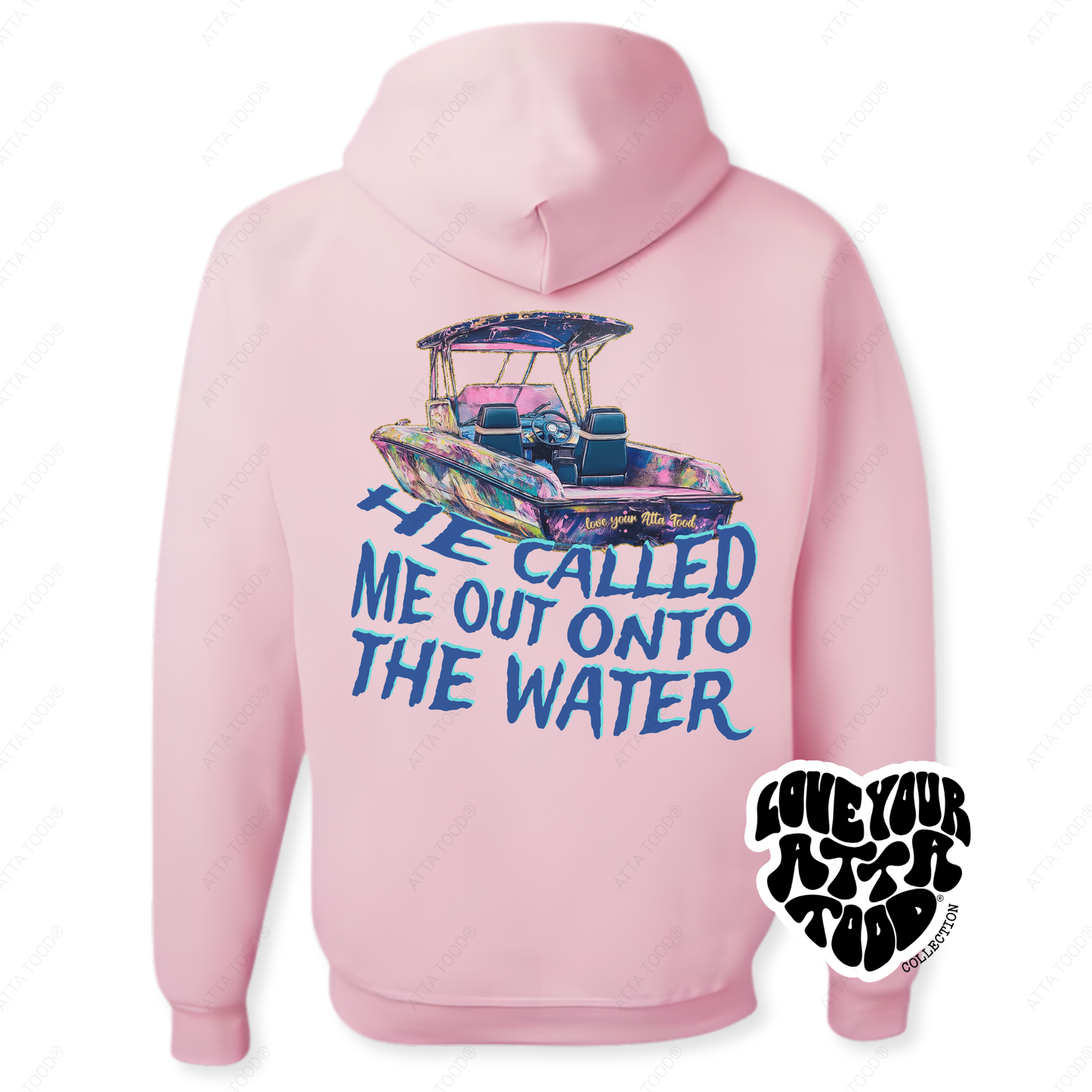 Matthew 14:27 Boat Hoodie | Scripture | ATTA TOOD®