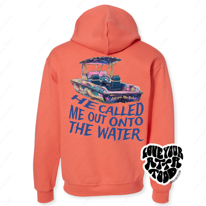Boat Graphic Hoodie | Christian Bible Verse | Coastal