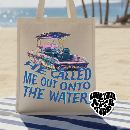 Matthew 14:27  Boat Jumbo Tote | Scripture | ATTA TOOD®