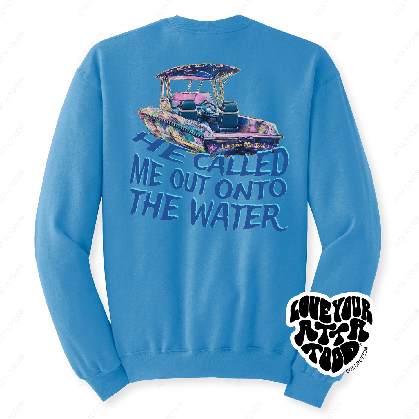 Matthew 14:27 Boat Sweatshirt | Scripture | ATTA TOOD®