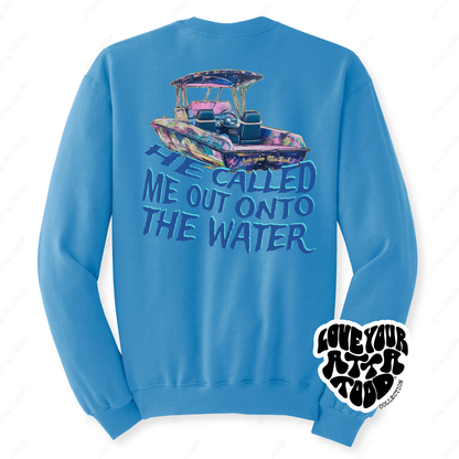 Matthew 14:27 Boat Sweatshirt | Scripture | ATTA TOOD®