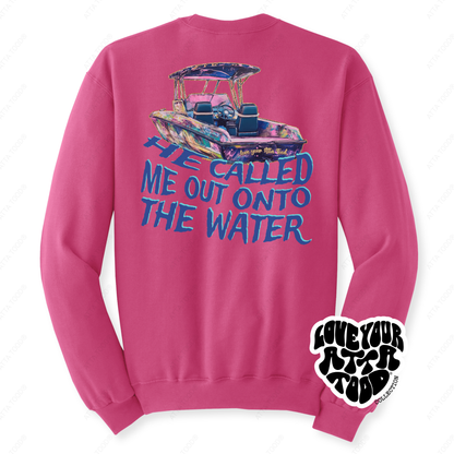 Matthew 14:27 Boat Sweatshirt | Scripture | ATTA TOOD®