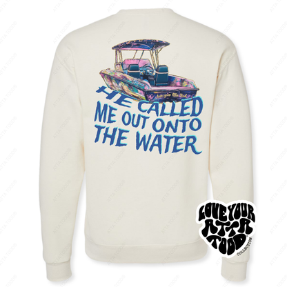 Matthew 14:27 Boat Sweatshirt | Scripture | ATTA TOOD®