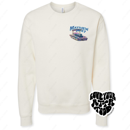 Matthew 14:27 Boat Sweatshirt | Scripture | ATTA TOOD®