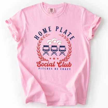 Home Plate Social Club Comfort Colors® unisex graphic t-shirt