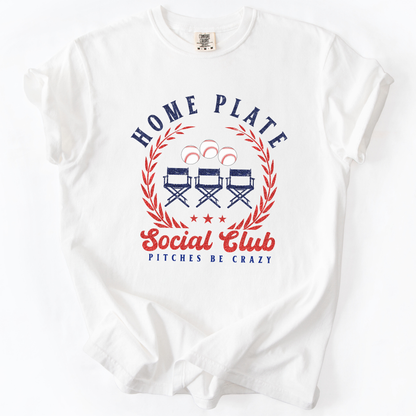 Home Plate Social Club Comfort Colors® unisex graphic t-shirt
