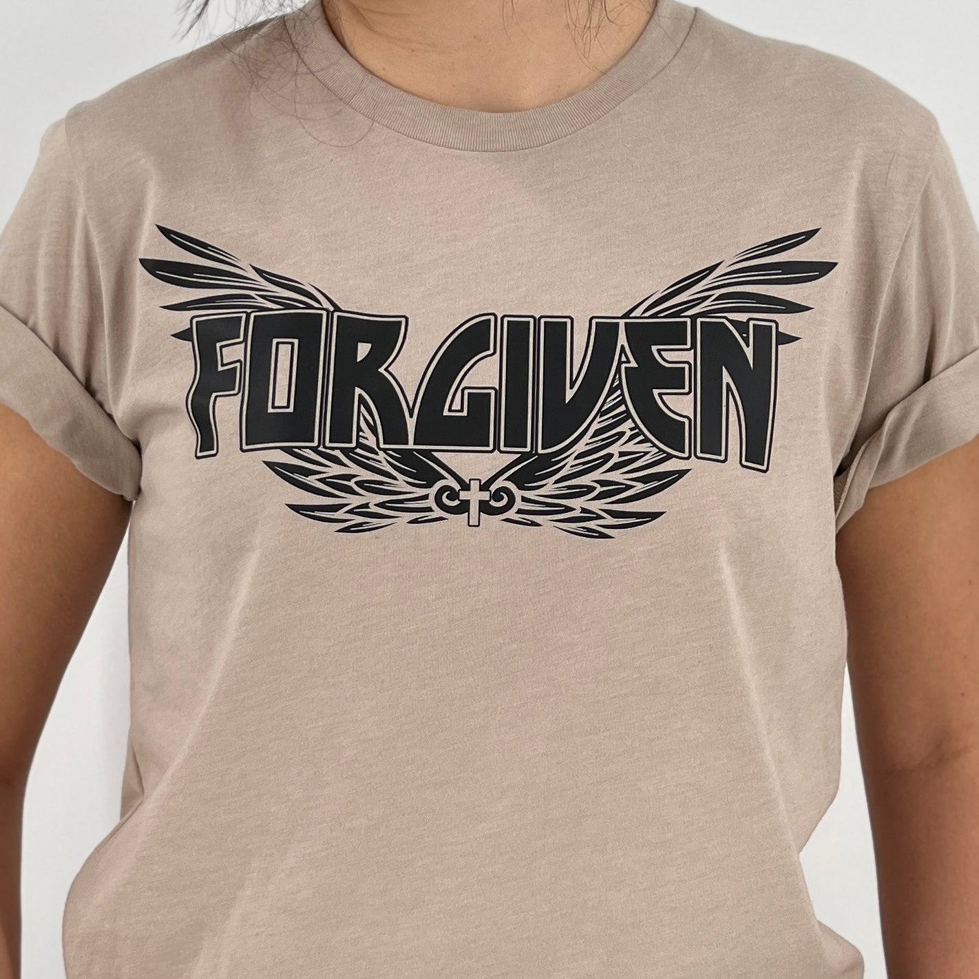 Forgiven Christian graphic t-shirt