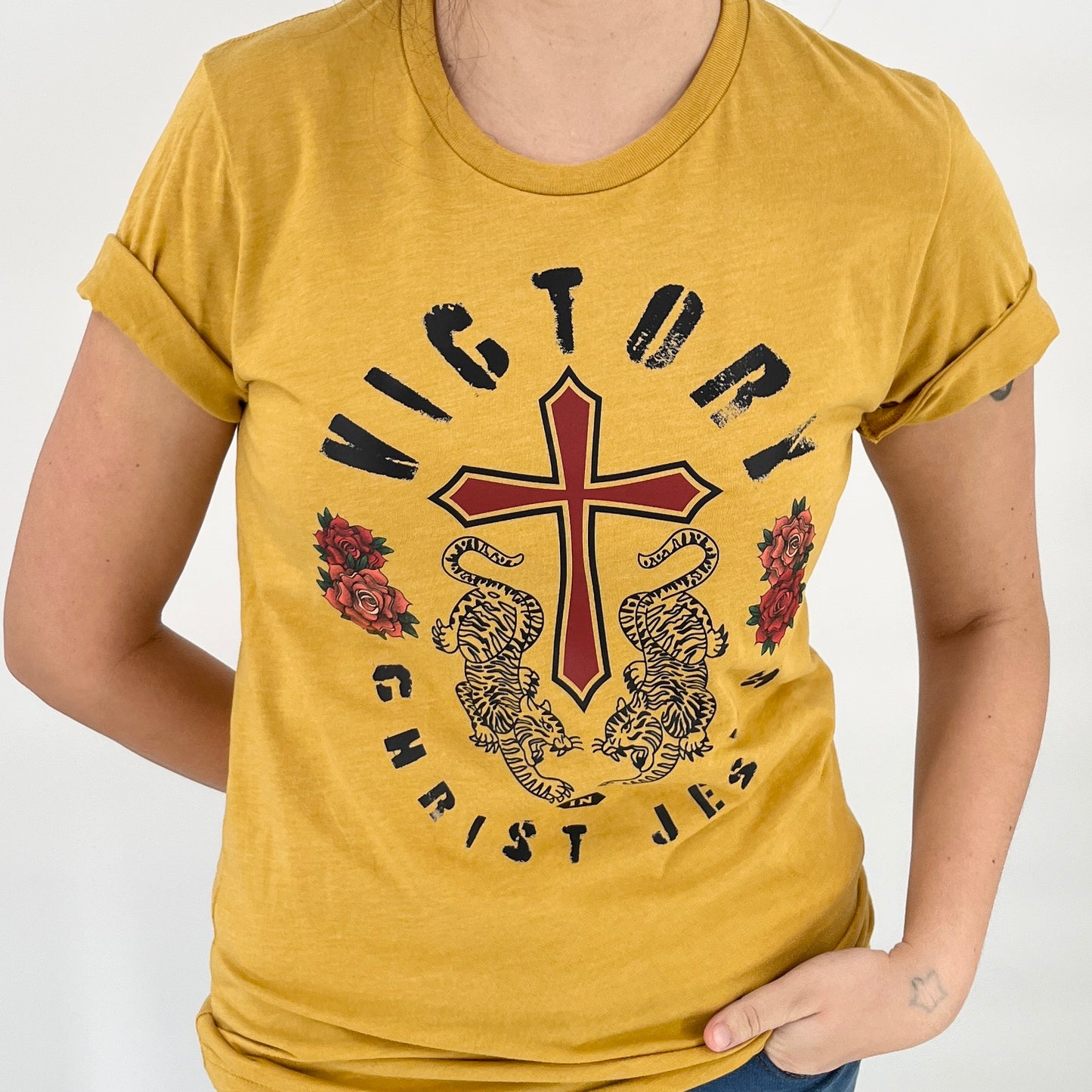 Victory Jesus Christ  tee