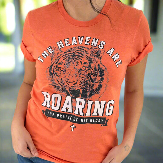 The heavens are roaring unisex graphic t-shirt