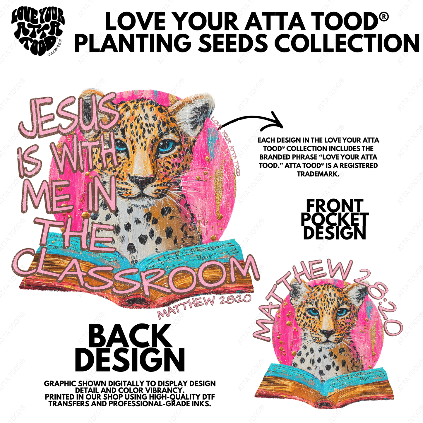 Jesus Is With Me In The Classroom T-Shirt | ATTA TOOD®