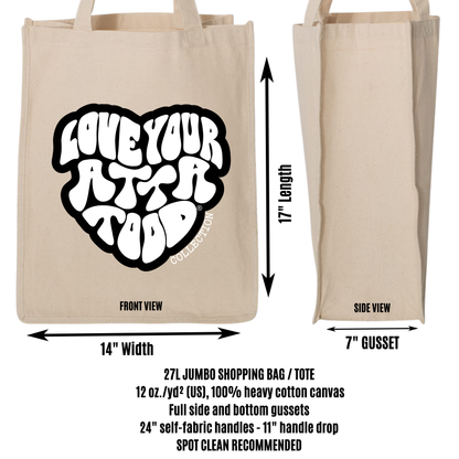 His Mercies Are New Every Morning Coffee Jumbo Tote Bag | ATTA TOOD®