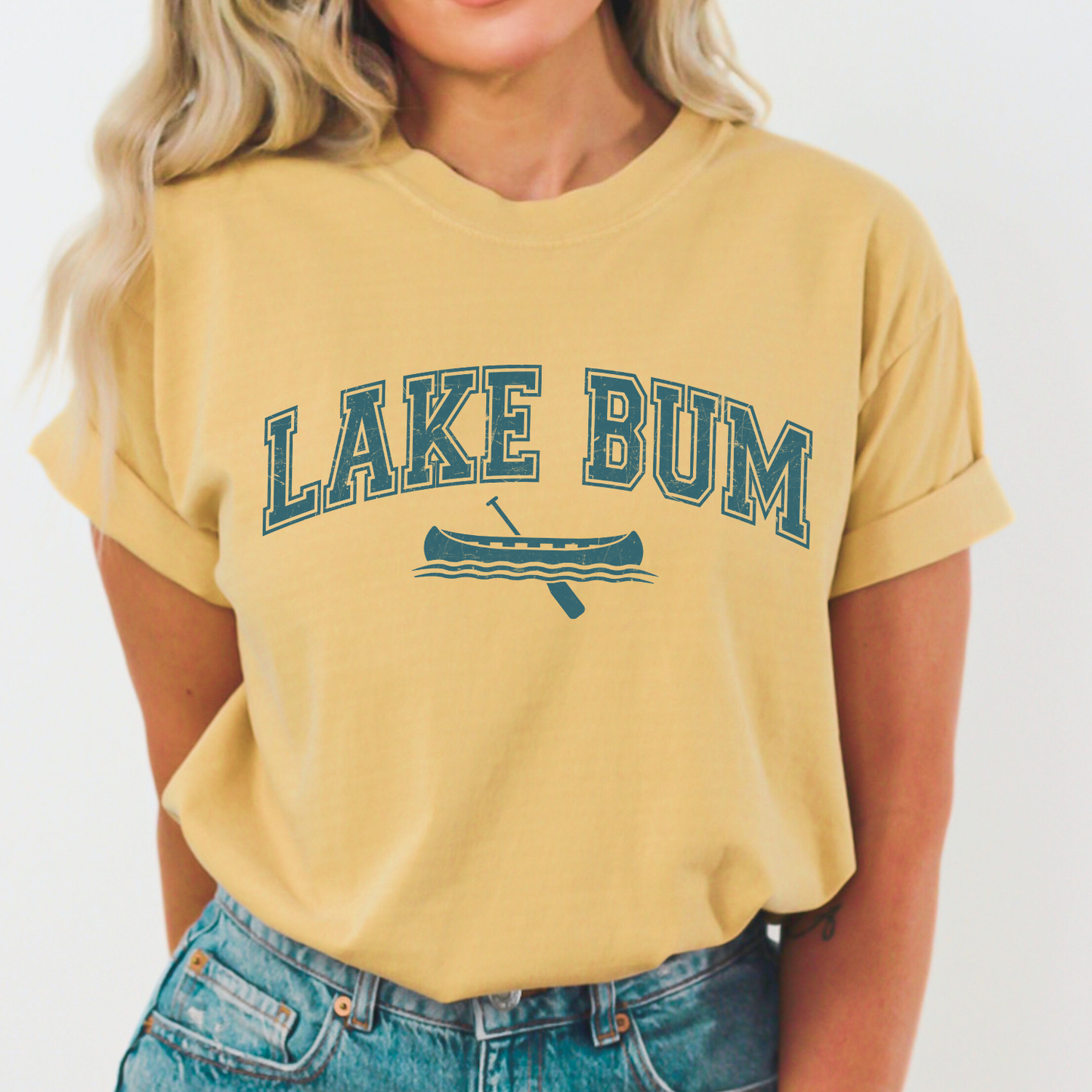 Lake bum summer graphic t-shirt, Outdoor adventure top, Bestseller