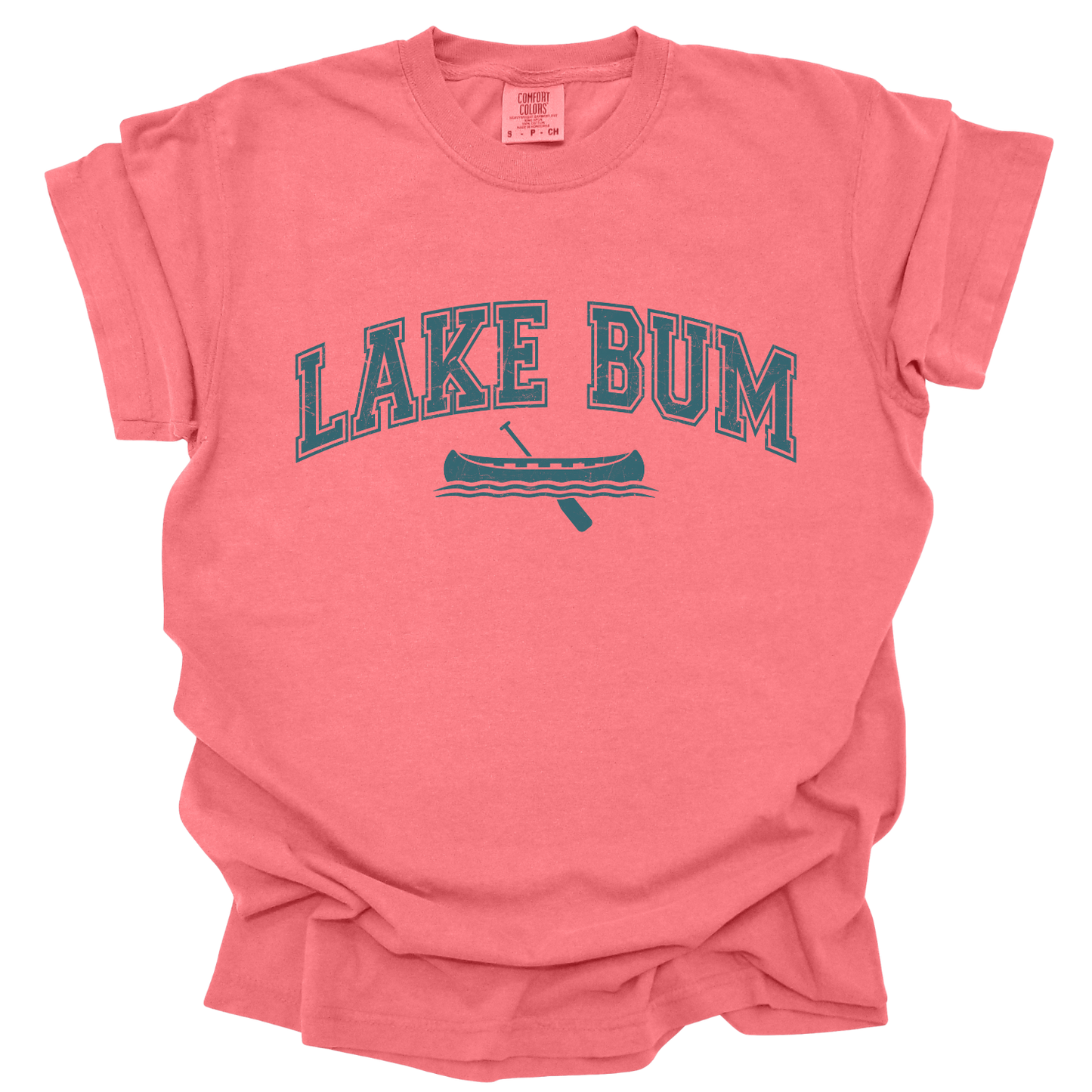 Lake bum summer graphic t-shirt, Outdoor adventure top, Bestseller