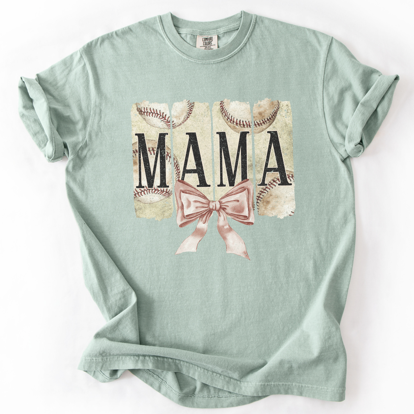 Baseball mama Comfort Colors® unisex graphic t-shirt