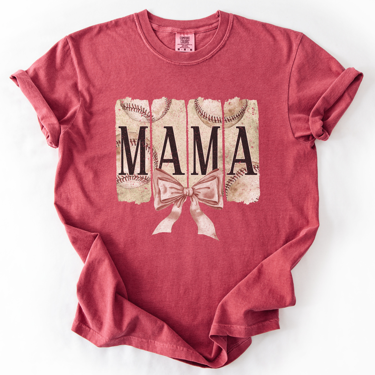 Baseball mama Comfort Colors® unisex graphic t-shirt