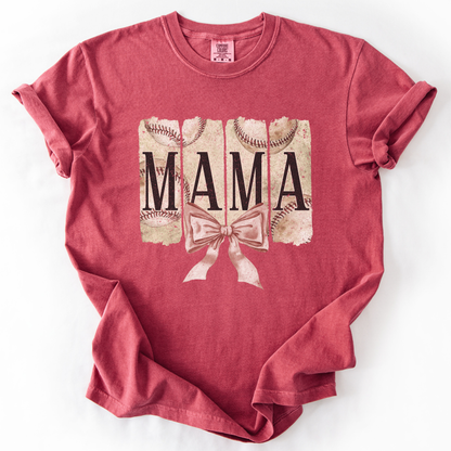 Baseball mama Comfort Colors® unisex graphic t-shirt