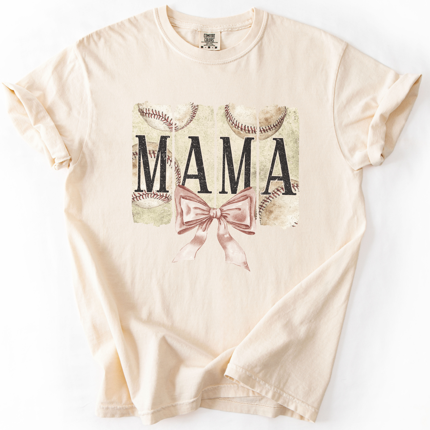 Baseball mama Comfort Colors® unisex graphic t-shirt