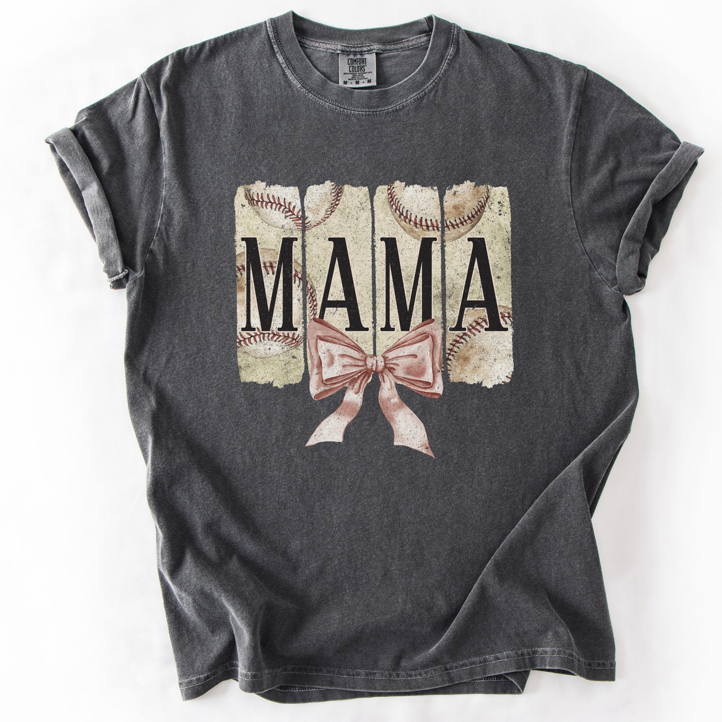 Baseball mama Comfort Colors® unisex graphic t-shirt