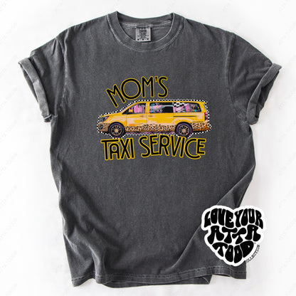Mom Taxi Service Mini Van Graphic Tee | ATTA TOOD®