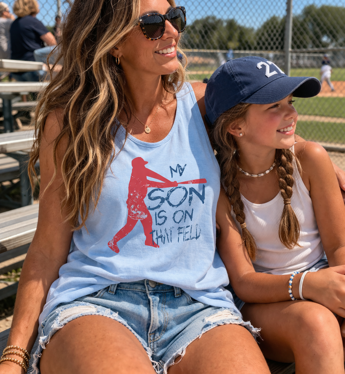 My Son Is On That Field Baseball Tank Top | ATTA TOOD®