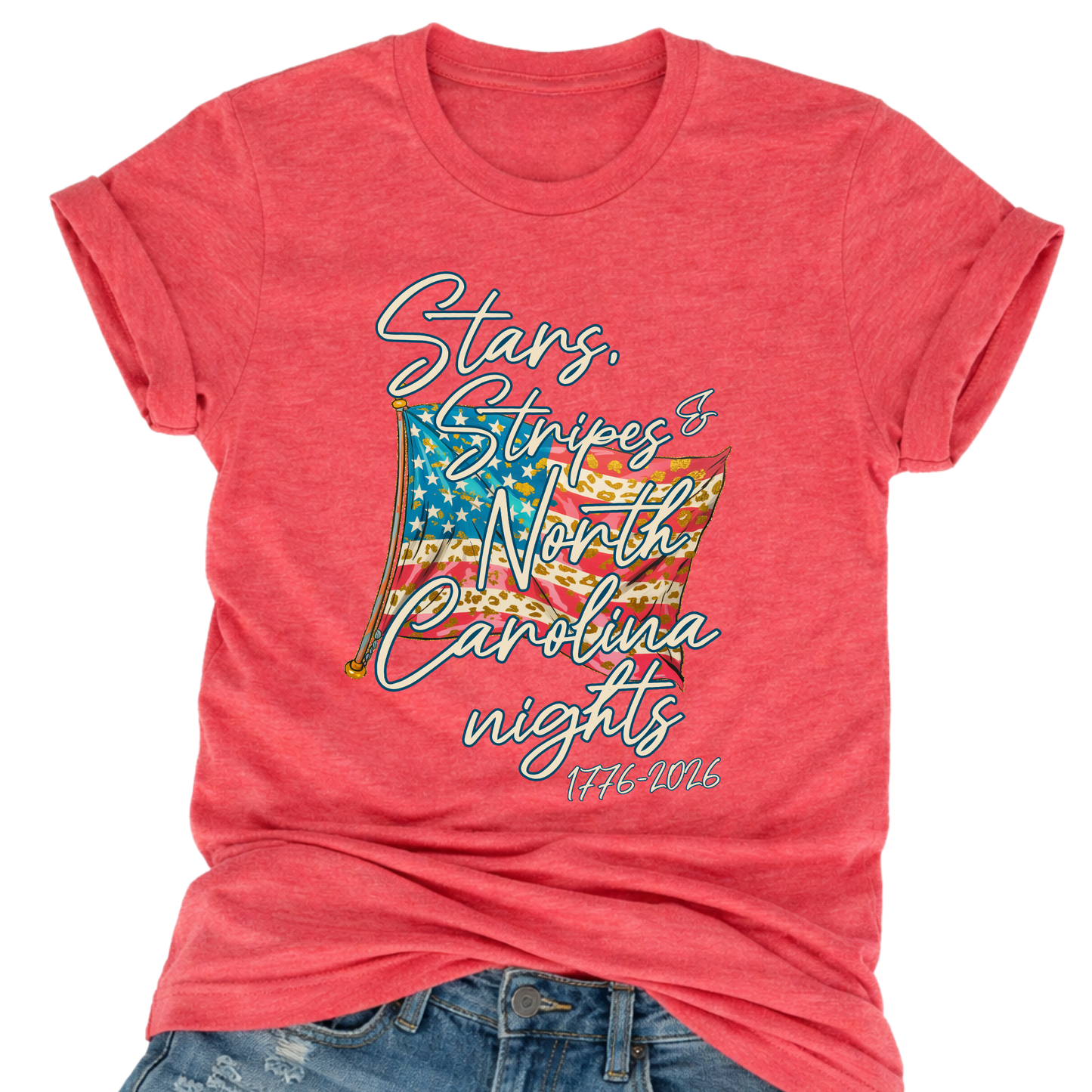 Personalized State or City Flag Tee | America's 250th 2026