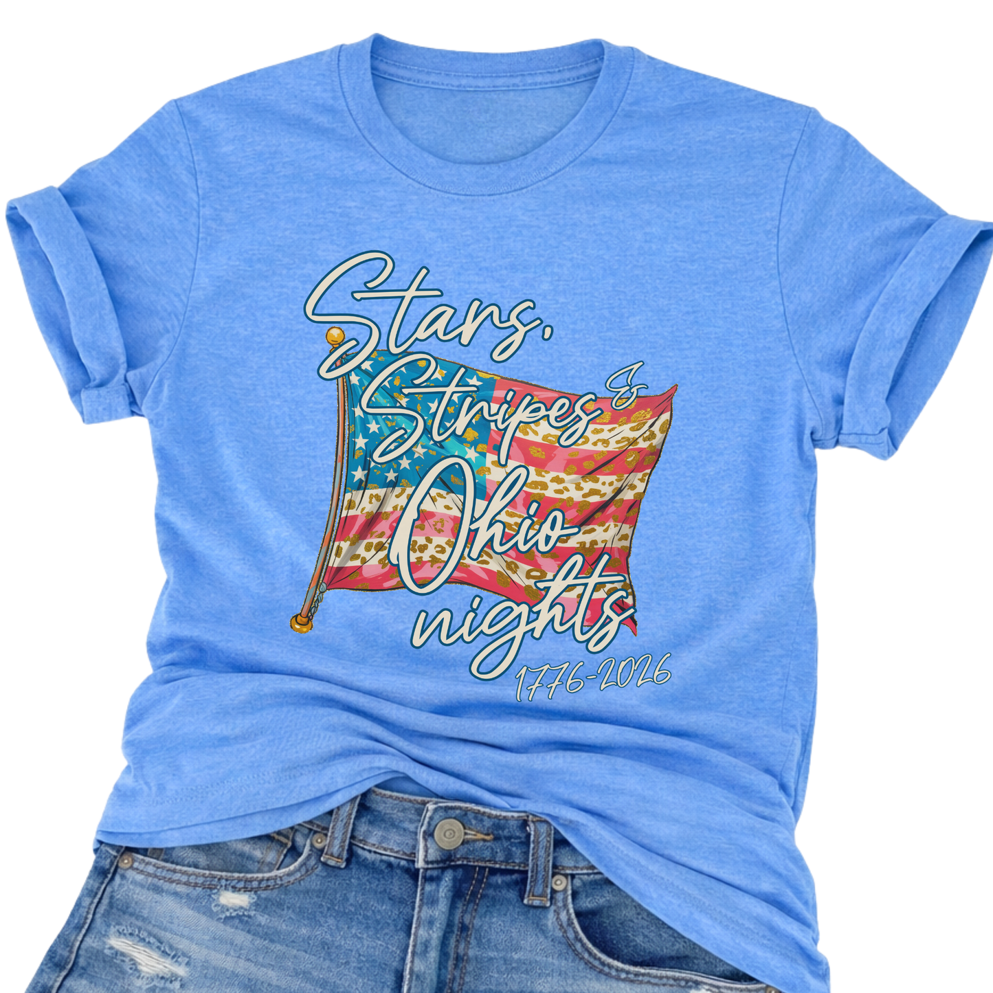Personalized State or City Flag Tee | America's 250th 2026