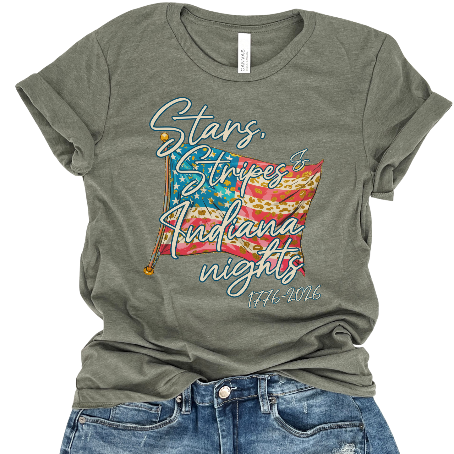 Personalized State or City Flag Tee | America's 250th 2026