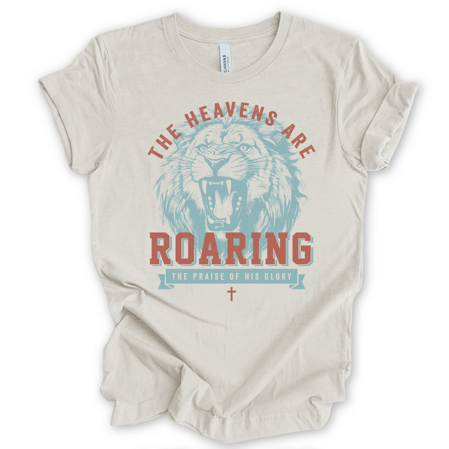 The heavens are roaring (Lion) tee