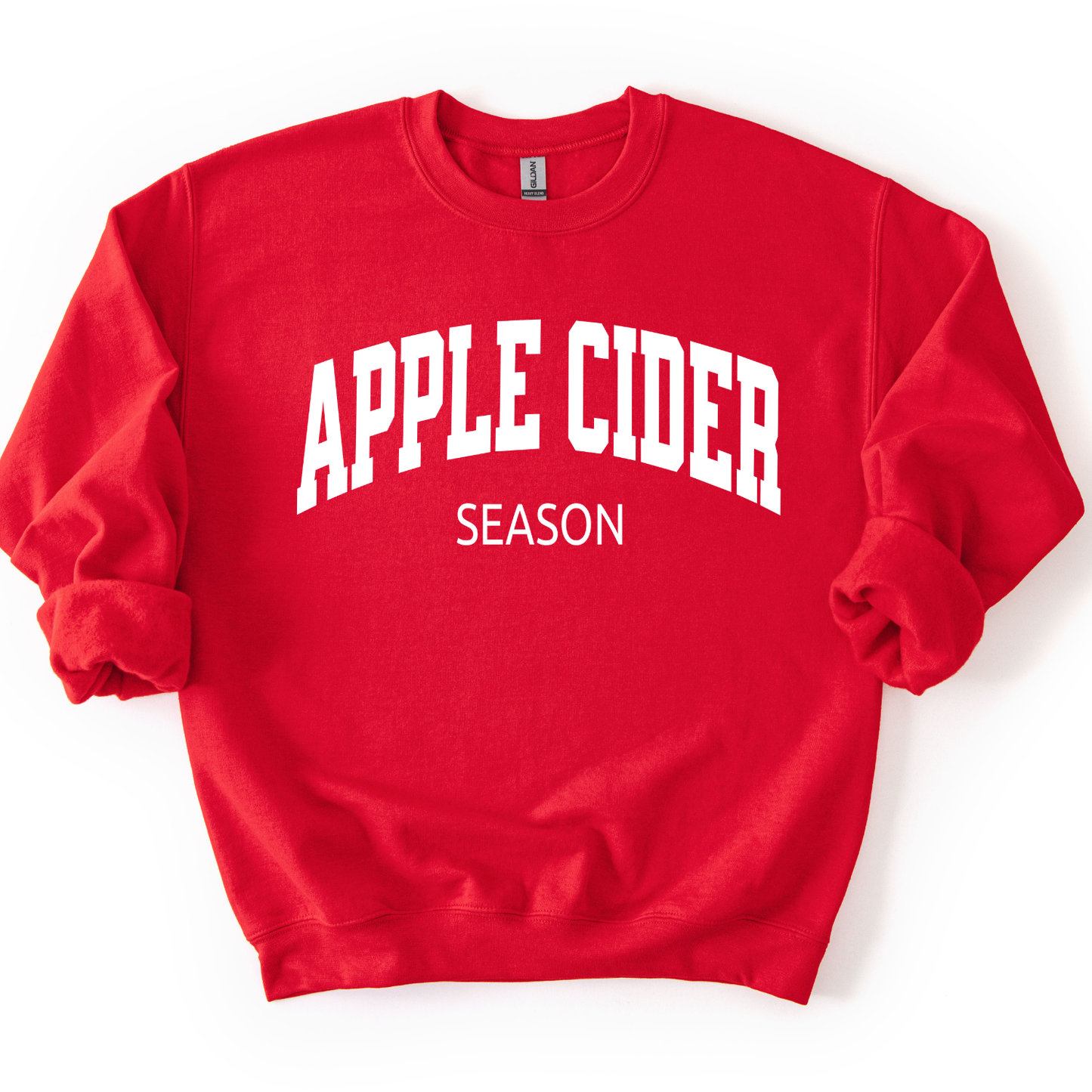 Apple Cider Season Fall Graphic Sweatshirt | Autumn Crewneck