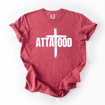 ATTA TOOD® Rustic Cross Graphic T-Shirt