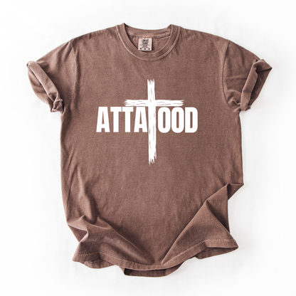 ATTA TOOD® Rustic Cross Graphic T-Shirt