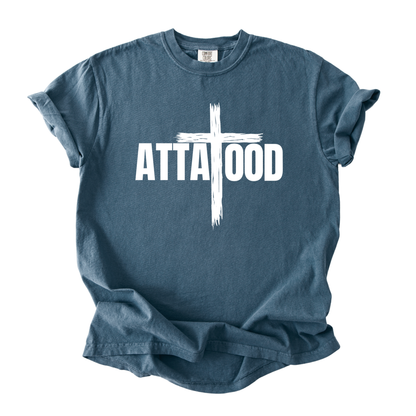 ATTA TOOD® Rustic Cross Graphic T-Shirt