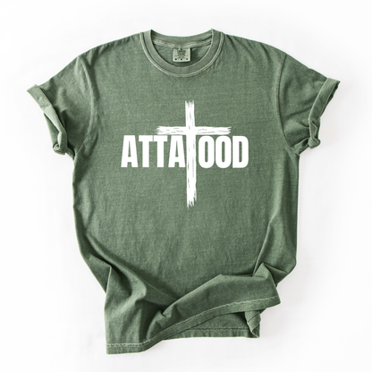 ATTA TOOD® Rustic Cross Graphic T-Shirt