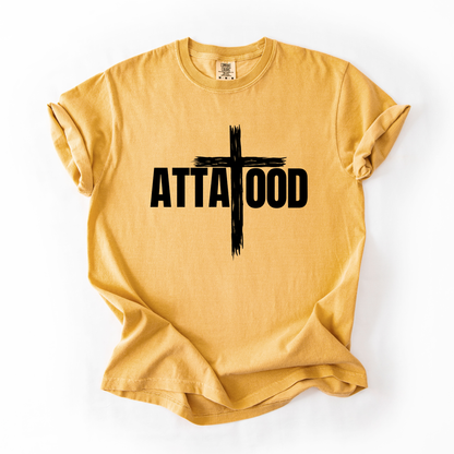ATTA TOOD® Rustic Cross Graphic T-Shirt