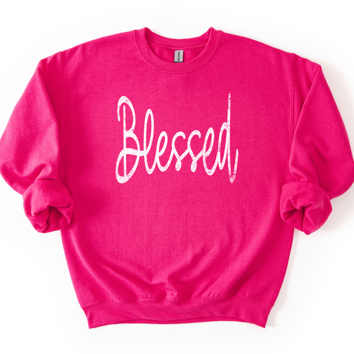 Blessed Graphic Sweatshirt | Fall Religious Crewneck