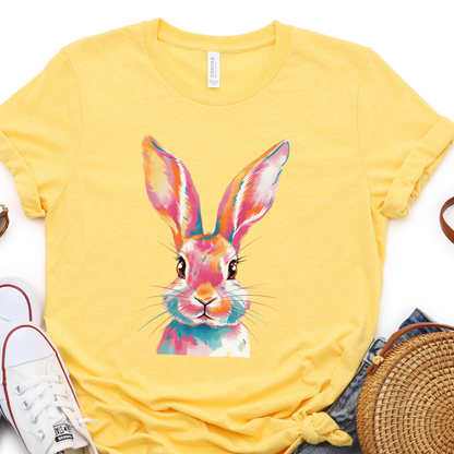 Retro Easter bunny graphic t-shirt