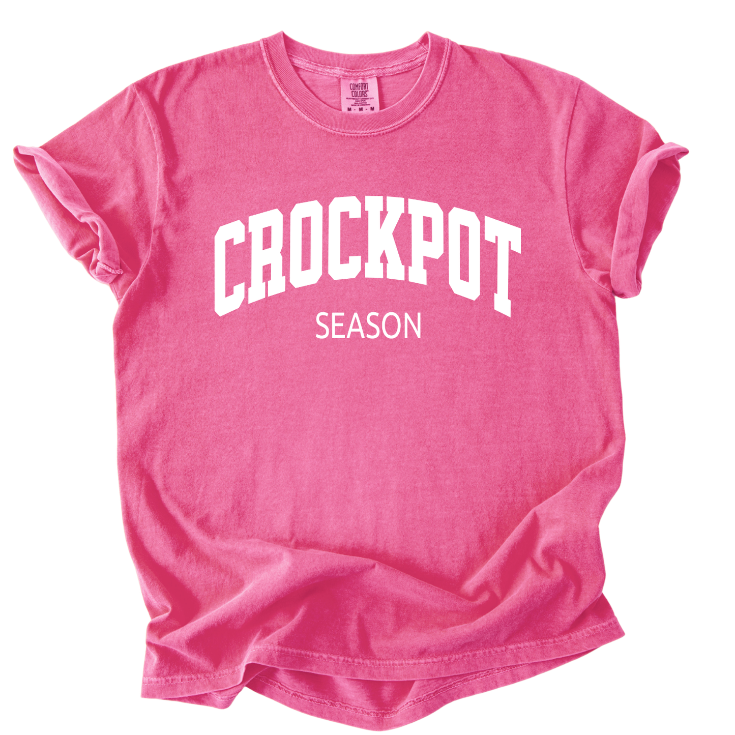 Crockpot Season Funny Fall Graphic Comfort Colors Tee