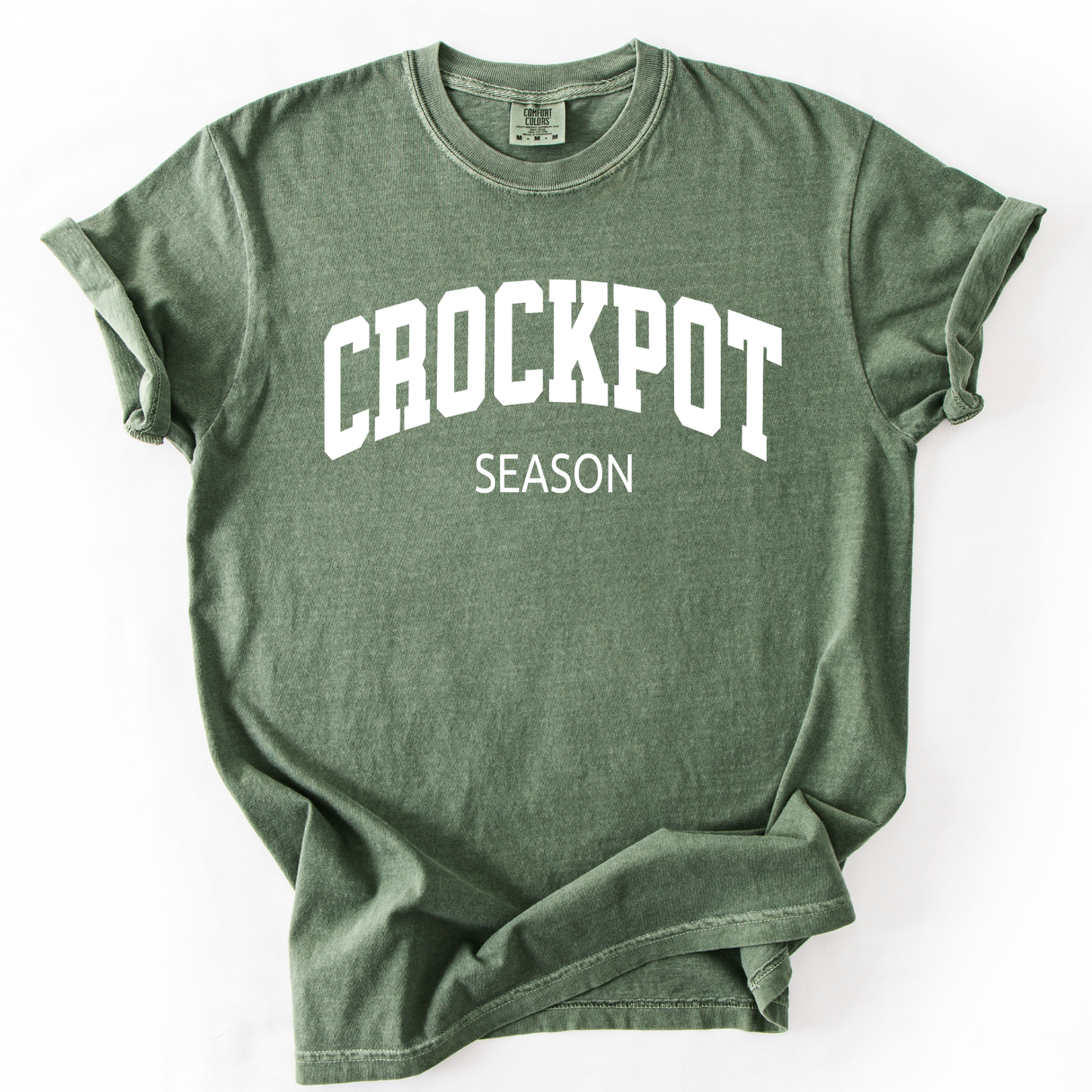 Crockpot Season Funny Fall Graphic Comfort Colors Tee