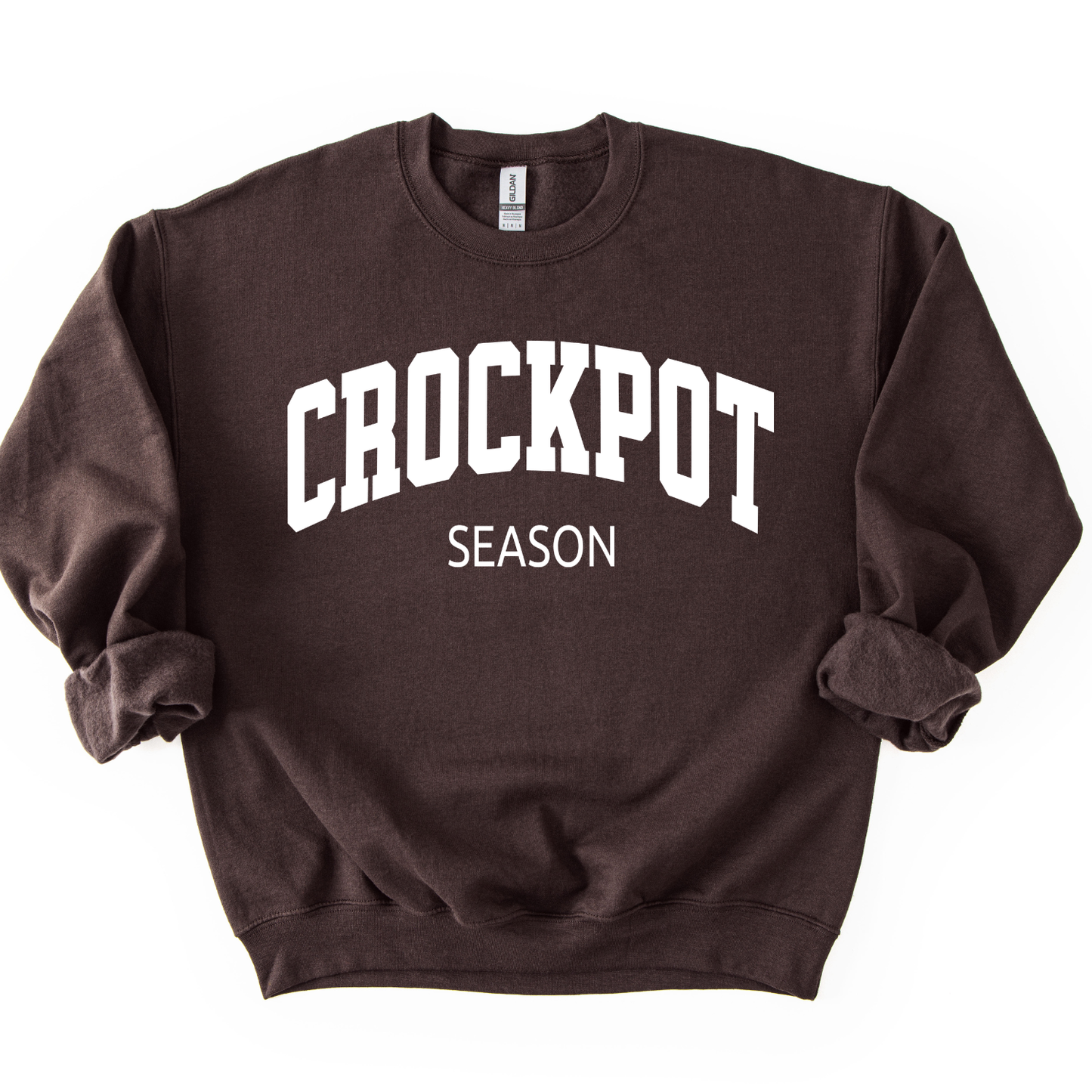 Crockpot Season Funny Fall Sweatshirt | Winter Crewneck