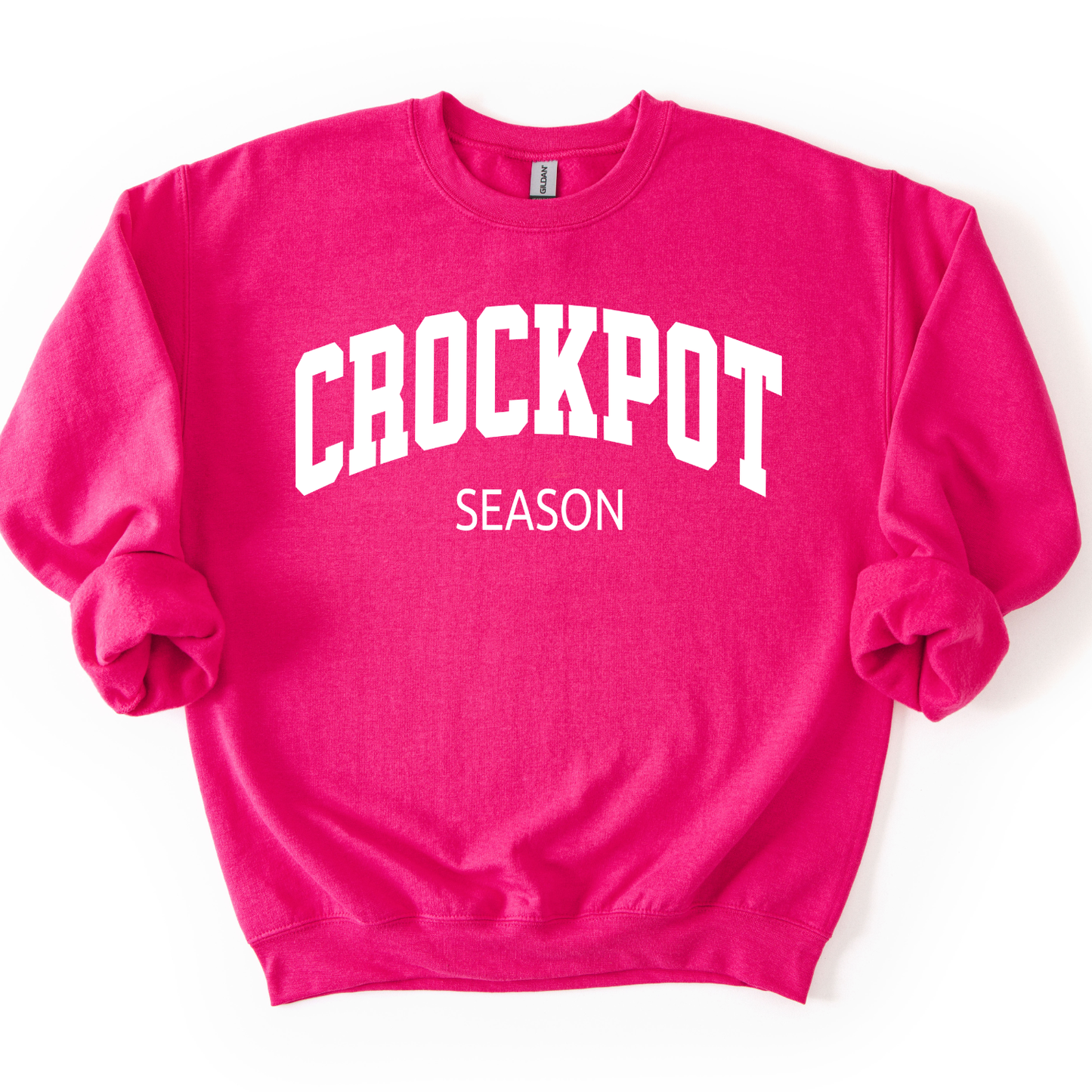 Crockpot Season Funny Fall Sweatshirt | Winter Crewneck