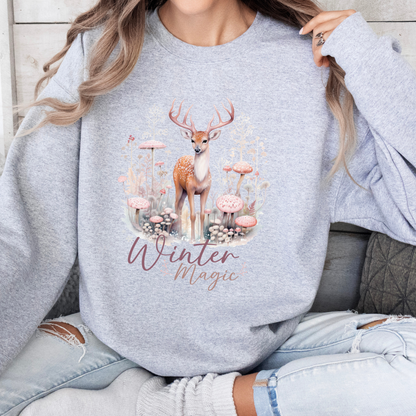 Winter magic women's sweatshirt