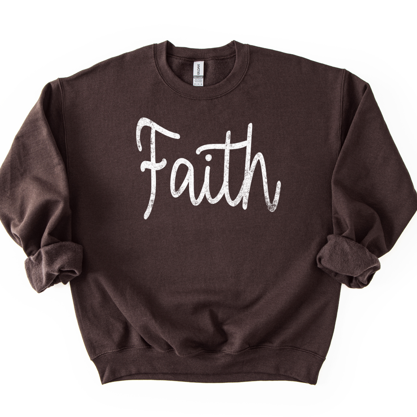 Faith Graphic Sweatshirt |Typography | Religious Crewneck