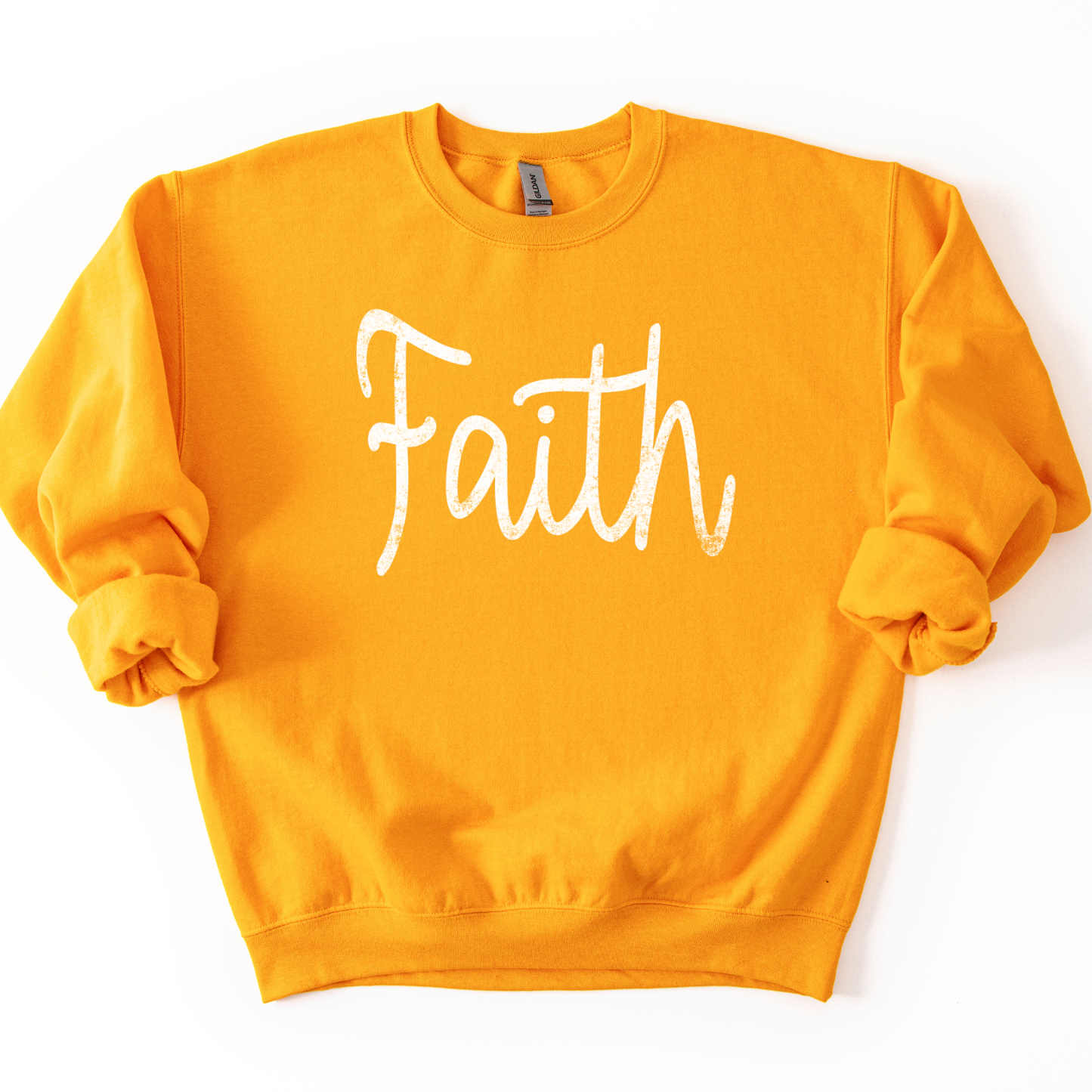 Faith Graphic Sweatshirt |Typography | Religious Crewneck