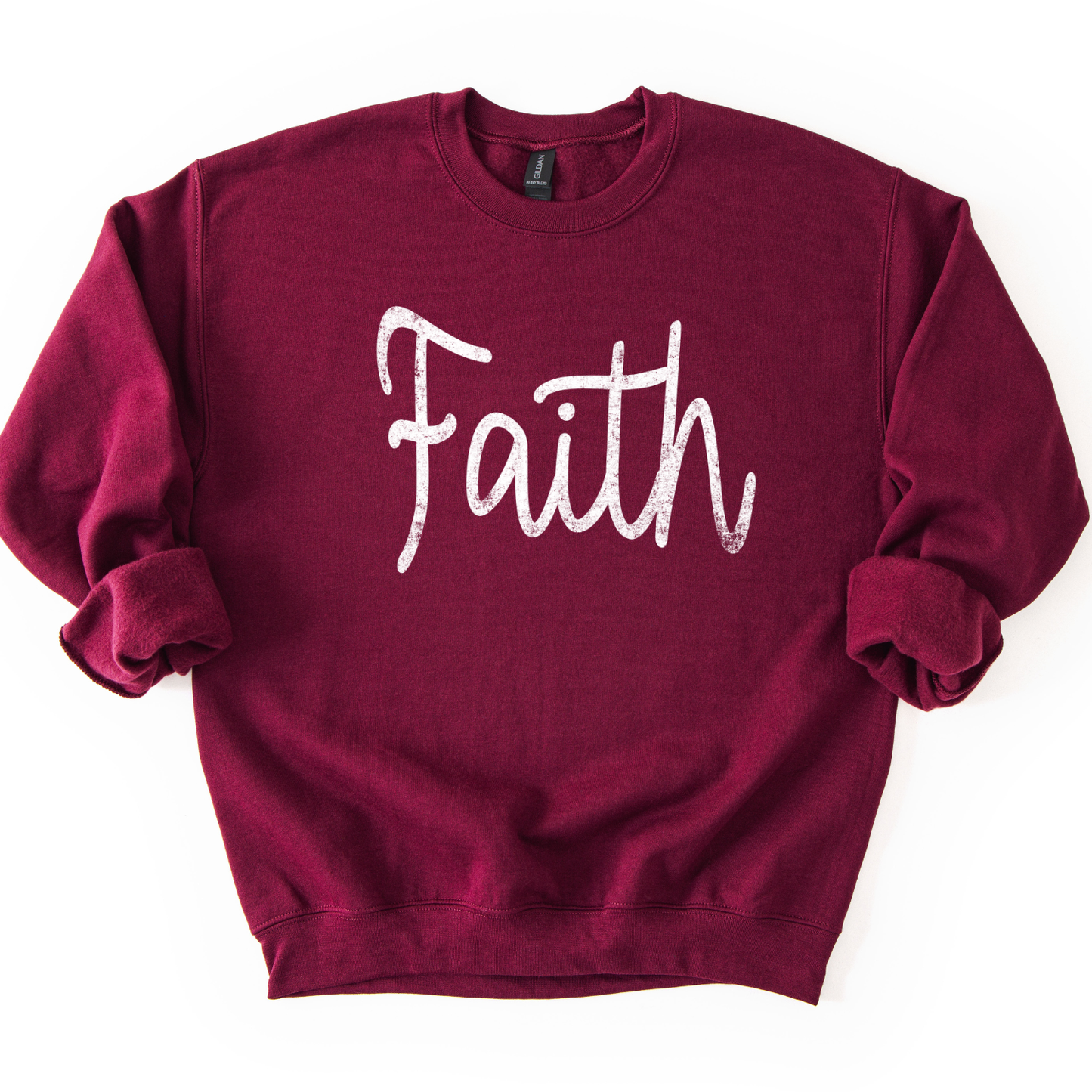 Faith Graphic Sweatshirt |Typography | Religious Crewneck