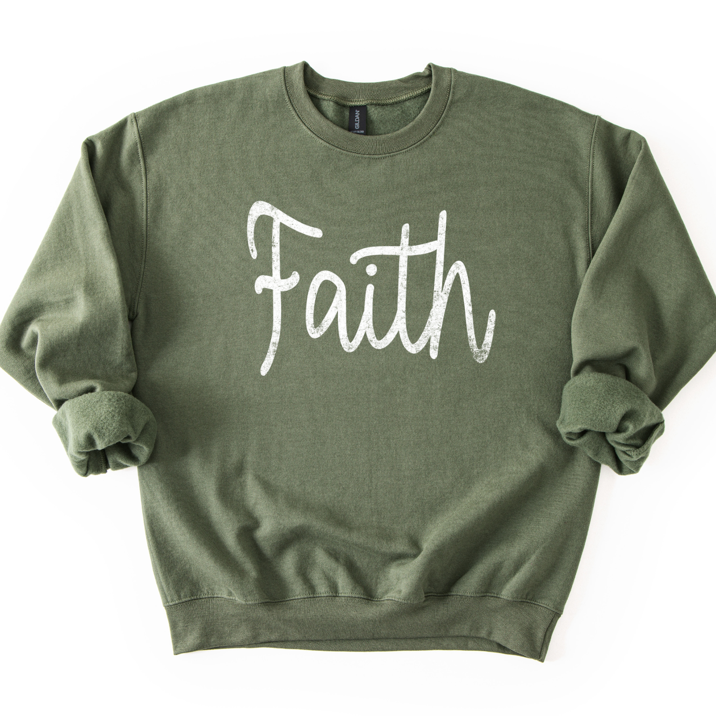 Faith Graphic Sweatshirt |Typography | Religious Crewneck